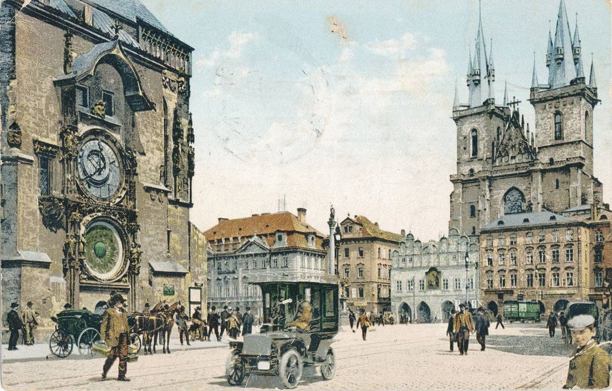 Kolorovaná fotogalerie (cca 1908)