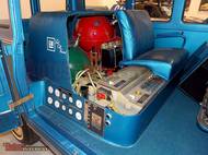 GM Electrovan je exponátem Petersen Automotive Museum v Los Angeles. Dobře patrné potrubí patří k systému chlazení palivových nádrží.