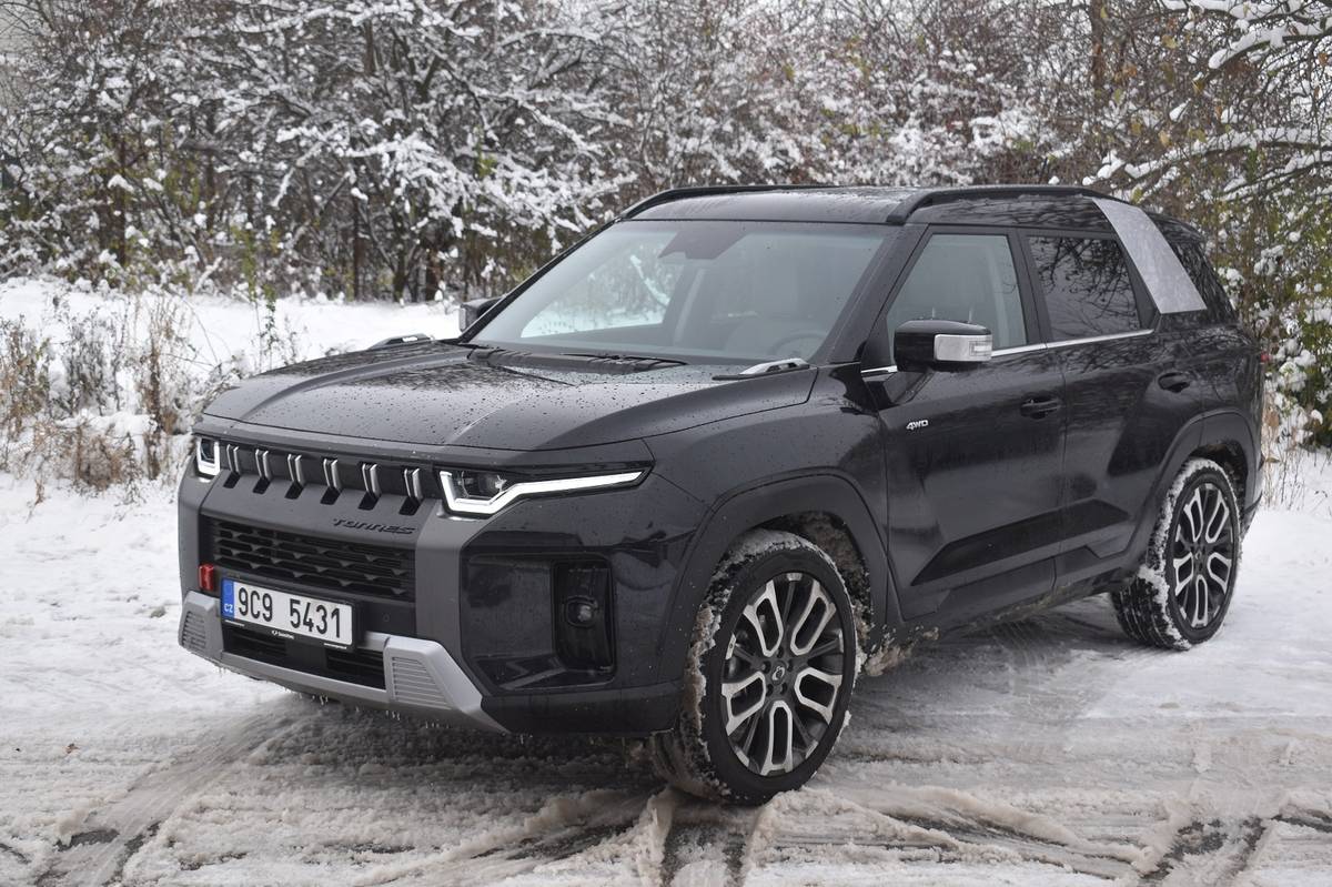 SsangYong Torres je snadno rozpoznatelné auto