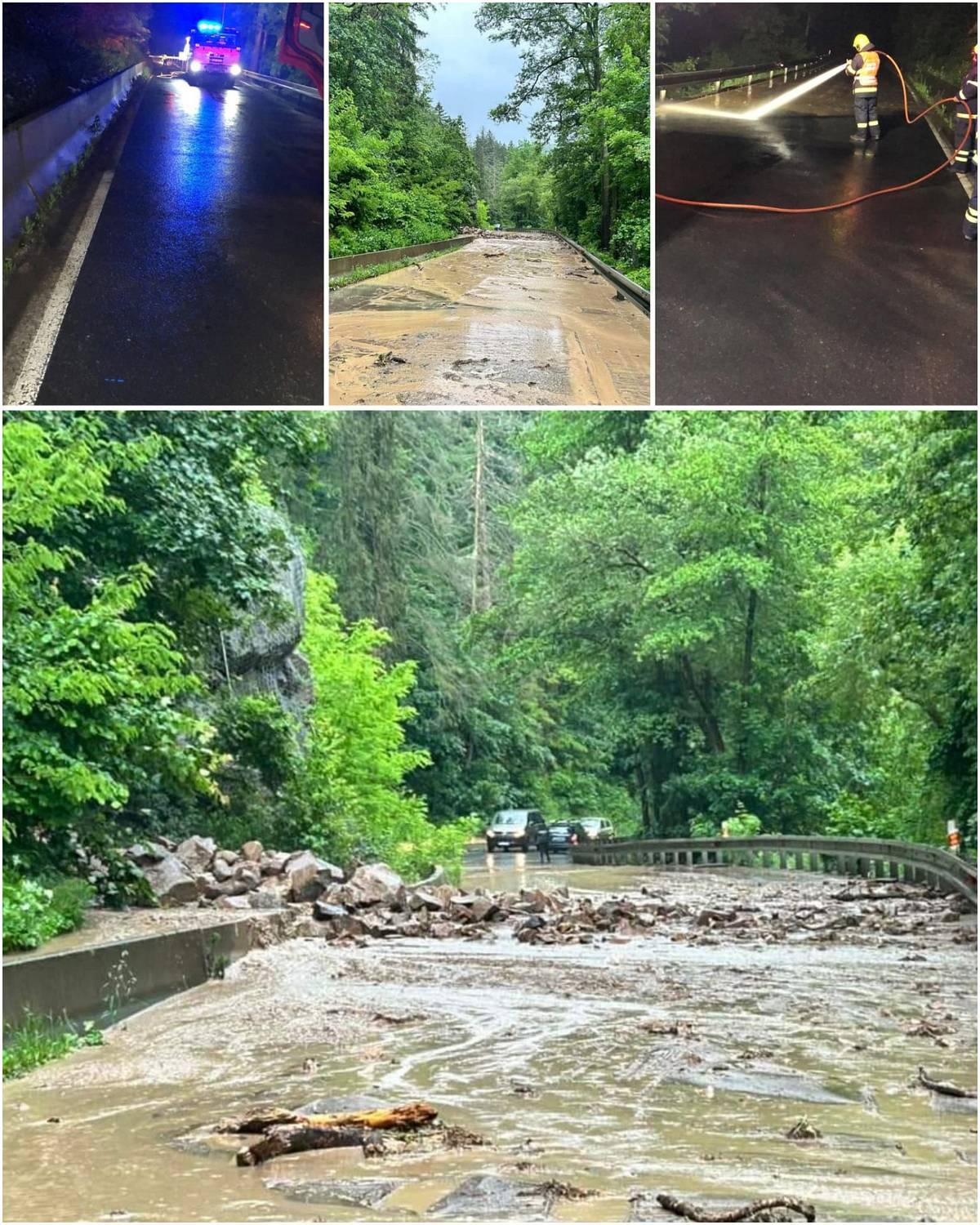 Silnice II/222 u Muzikova je již průjezdná v obou směrech. V daném místě snížena rychlost na 30 km/h.
 


Jeďte opatrně.