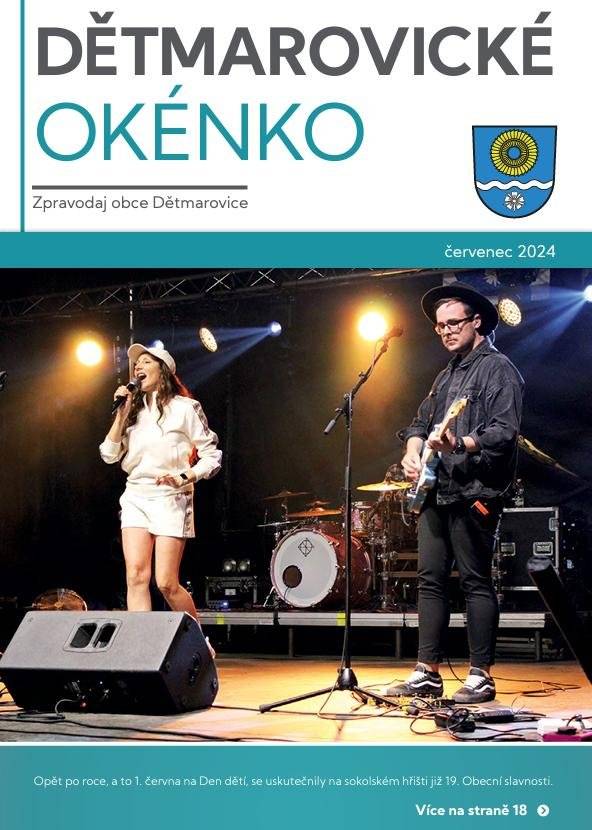 DĚTMAROVICKÉ OKÉNKO červenec 2024