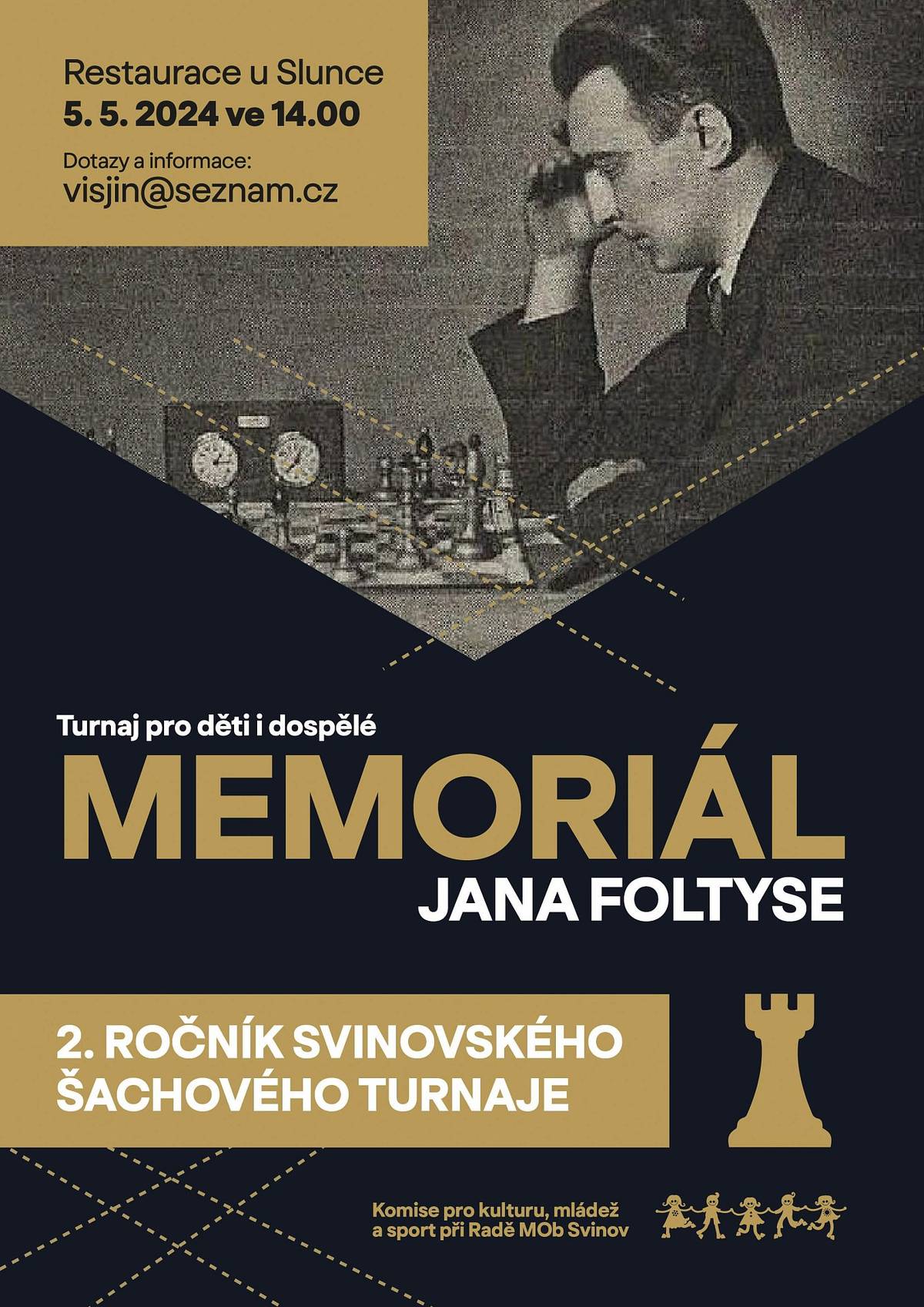 Děti i dospělí, přijďte si zahrát šachy!