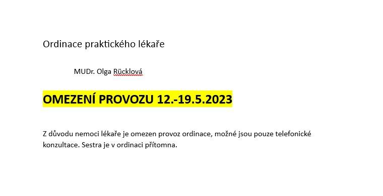 PDF:
Ordinace praktického lékaře.pdf
