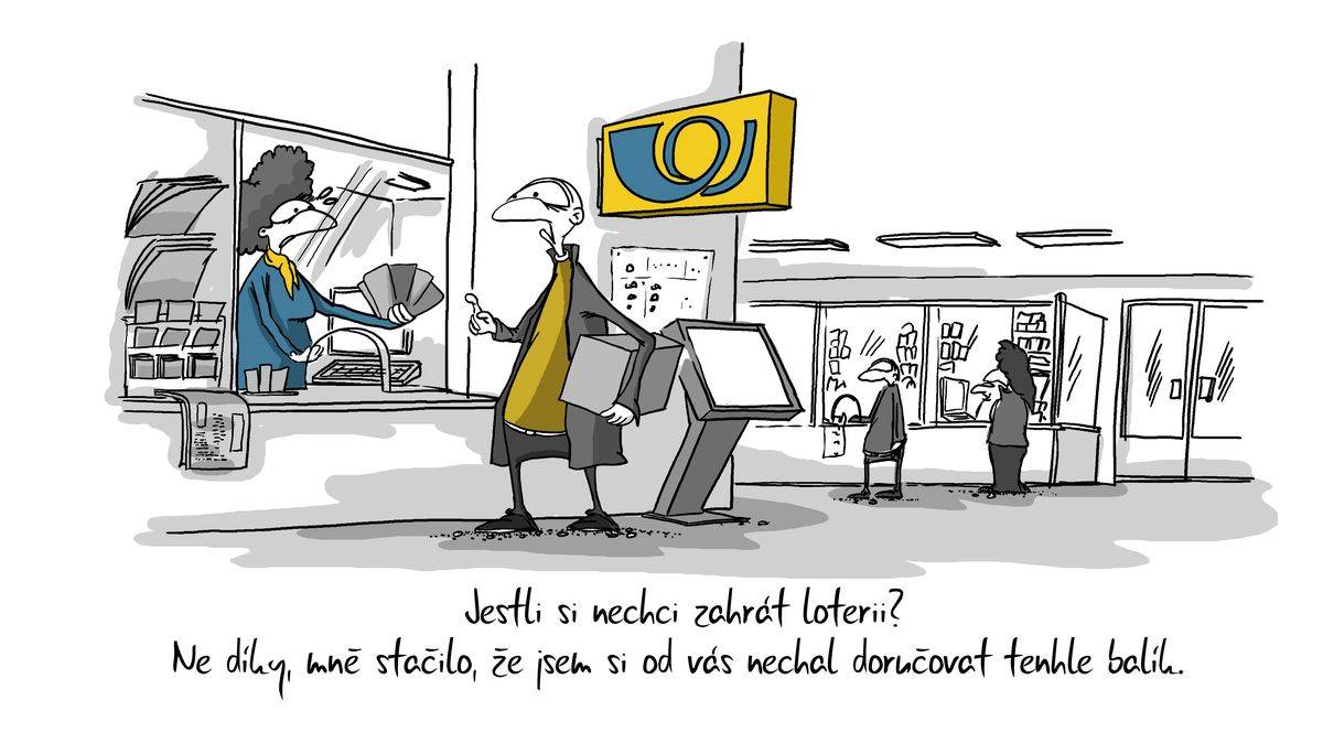 Nákup losů na poště jen pro odvážné. Nepokoušejte štěstí dvakrát