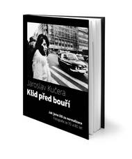 Obálka připravované knihy fotografa Jaroslava Kučery Klid před bouří (grafický návrh).