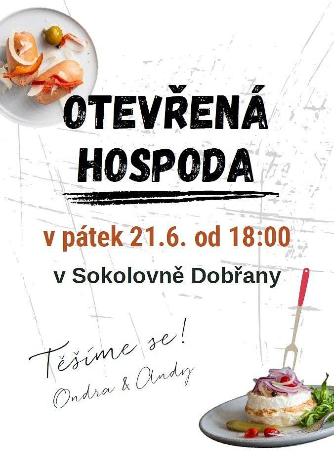 V pátek 21.6.2024 bude od 18 h. otevřena klubovna sokolovny.