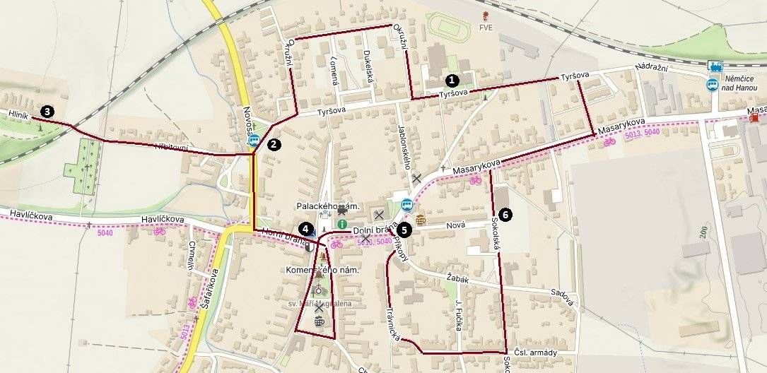Město Němčice nad Hanou žádá občany, aby v sobotu 15. 6. 2024 neparkovali svá vozidla mimo parkovací místa zejména na ulicích, kterými bude projíždět vláček. Jedná se o ulice Tyršova, Okružní, Hřbitovní, Hliník, Horní brána, Komenského náměstí, Dolní brána, Trávnická, Sokolská a Masarykova. Mapu trasy vláčku naleznete na webových stránkách města nebo ve vitrínce kina OKO v Němčicích nad Hanou.