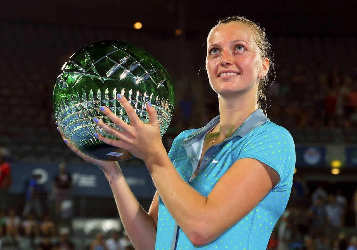 Celková druhá příčka patří Petře Kvitové, která má po výhře na letošním turnaji v Eastbourne na kontě 29 titulů.