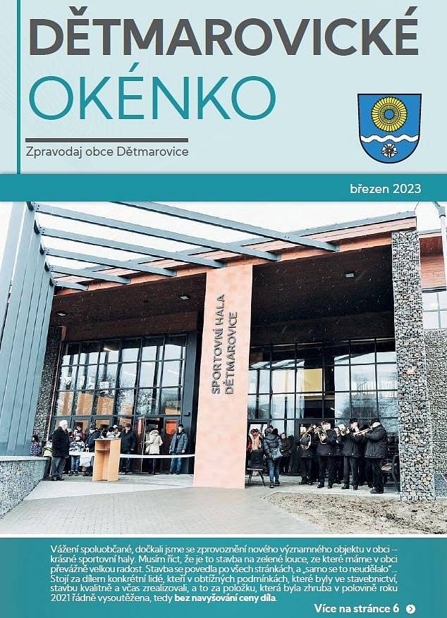 DĚTMAROVICKÉ OKÉNKO LEDEN 2023