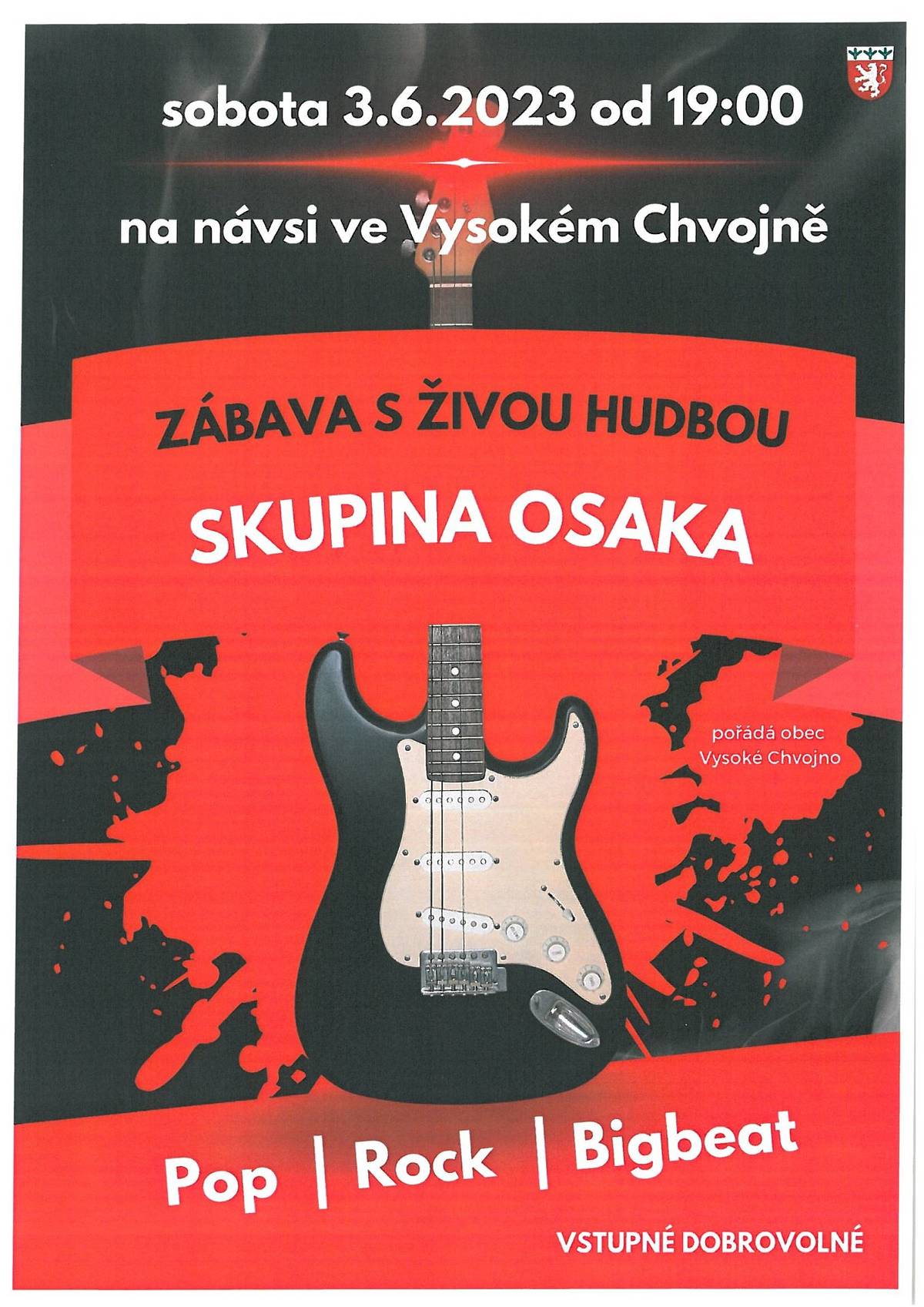 sobota 3. 6. 2023 od 19 hodin