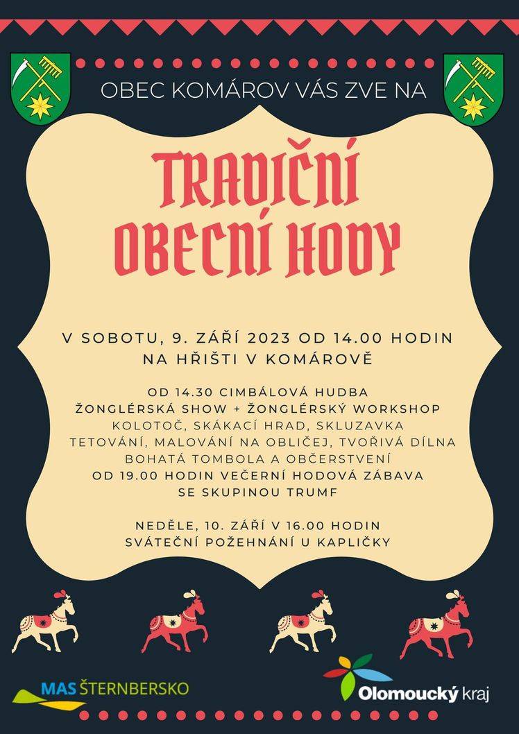 TRADIČNÍ OBECNÍ HODY

Plakat Hody 2023.pdf
