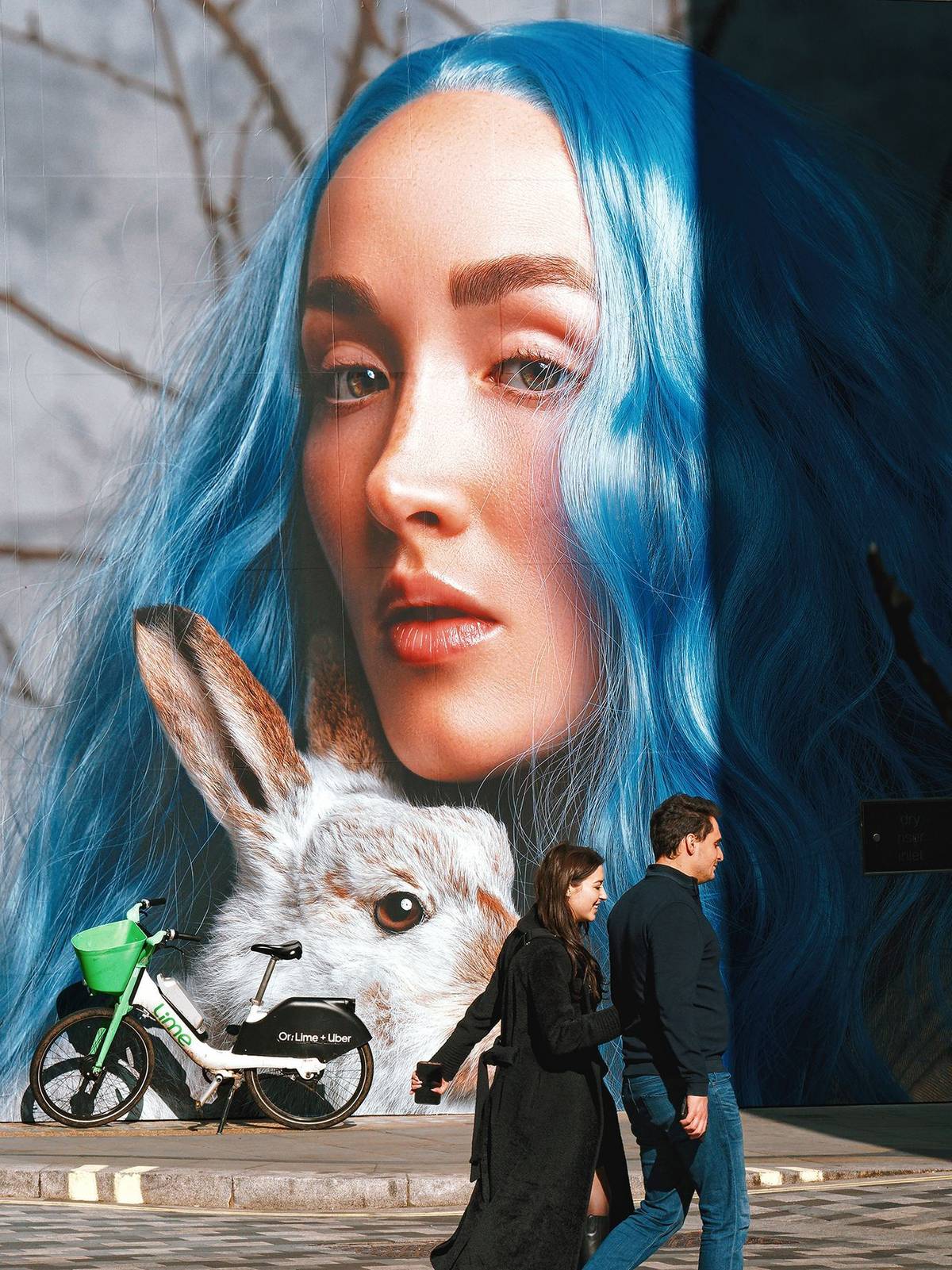 A krása vánočně ozdobených stromů ve Vídni. "Docela připomínají zlatavé obrazy tamního rodáka Gustava Klimta."