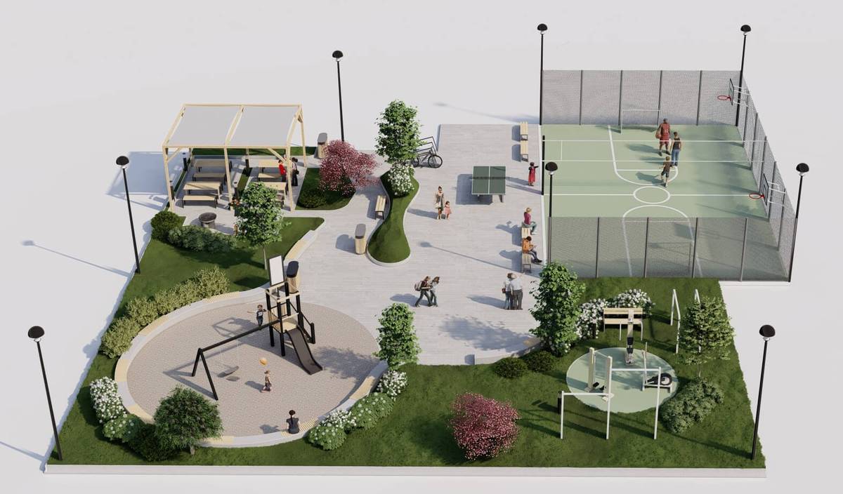 Srdečne pozdravujem  
 
chcem vás poprosiť o spoluprácu pri hlasovaní za mestský park v našom meste.  Hodnota takéhoto mestského parku je takmer 280 000 Eur. Funkčný priestor je tvorený zo štyroch prepojených modulov:
- zábava pre najmenších  hracia plocha pre najmenšie deti 
- grilovačka pre všetkých  ohnisko a posedenie v altánku 
- cvičím, cvičíš, cvičíme  vonkajší workout 
- najlepšie športové výkony  multifunkčné ihrisko