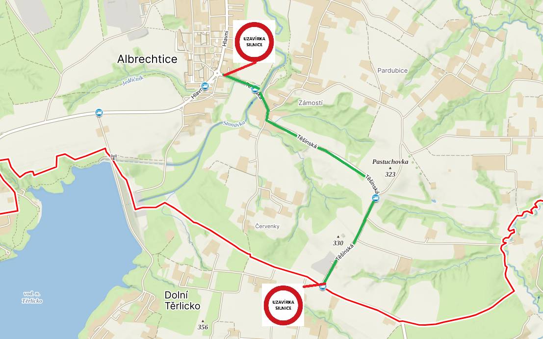 V termínu od 12.8.2024 do 30.8.2024 budou na ulici Těšínská probíhat hlavní stavební práce z důvodu celoplošné opravy silnice. Vedlejší a dokončovací práce budou dále v předmětném úseku probíhat až do 8.10.2024. Pod dobu provádění hlavních prací, tj. během srpna, bude silnice dočasně uzavřena provozu. Doprava bude možná po objízdných trasách. Dopravní obslužnost k dotčeným nemovitostem na opravované trase bude limitována dle průběhu prací prováděných po etapách – bude řešeno individuální domluvou s dodavatelskou firmou. Autobusová doprava bude přizpůsobena prováděným pracím, konkrétní údaje bude uveřejněny na stránkách autobusového dopravce https://www.kodis.cz/ . Bližší informace o uzavírce budou uveřejněny na úřední desce Magistrátu města Havířova https://www.havirov-city.cz/elektronicka-uredni-deska.  Investorem záměru je SSMSK p.o., zhotovitel stavby JANKOSTAV s.r.o.