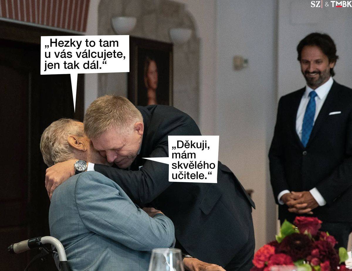 Bývalý prezident slaví osmé kulatiny. Koláž TMBK pro Seznam Zprávy.
