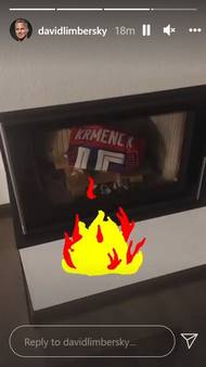 Reagoval mimo jiné i na to, že se Krmenčík po utkání s Olomoucí přidal k pokřiku kotle a skandoval pokřik "zkur.ená Plzeň!"