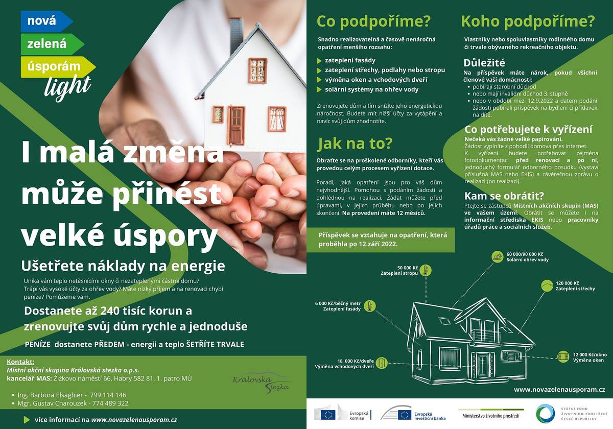 Dobrý den,
I malá změna může přinést velké úspory.