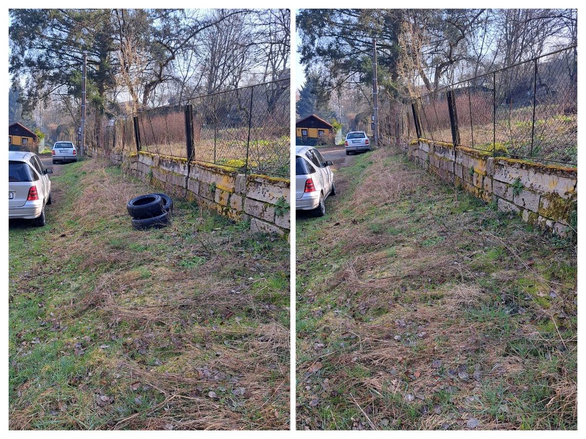 Dobrý den. Černá skládka v ulici Strmá byla uklizená.

GPS: 49.7913807, 12.6193331