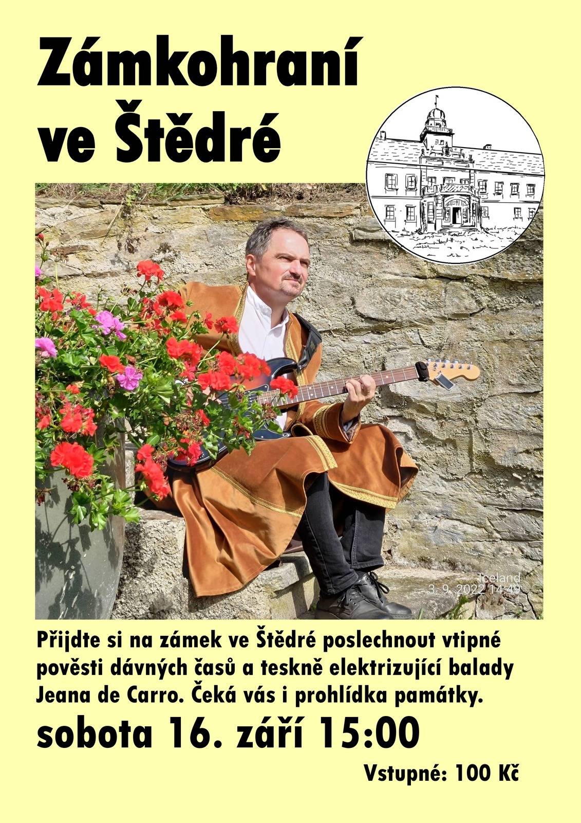 Pořad s vesele laděnými pověstmi z Karlovarského kraje a tesknými písňovými baladami okořeněné zvukem elektrické kytary.