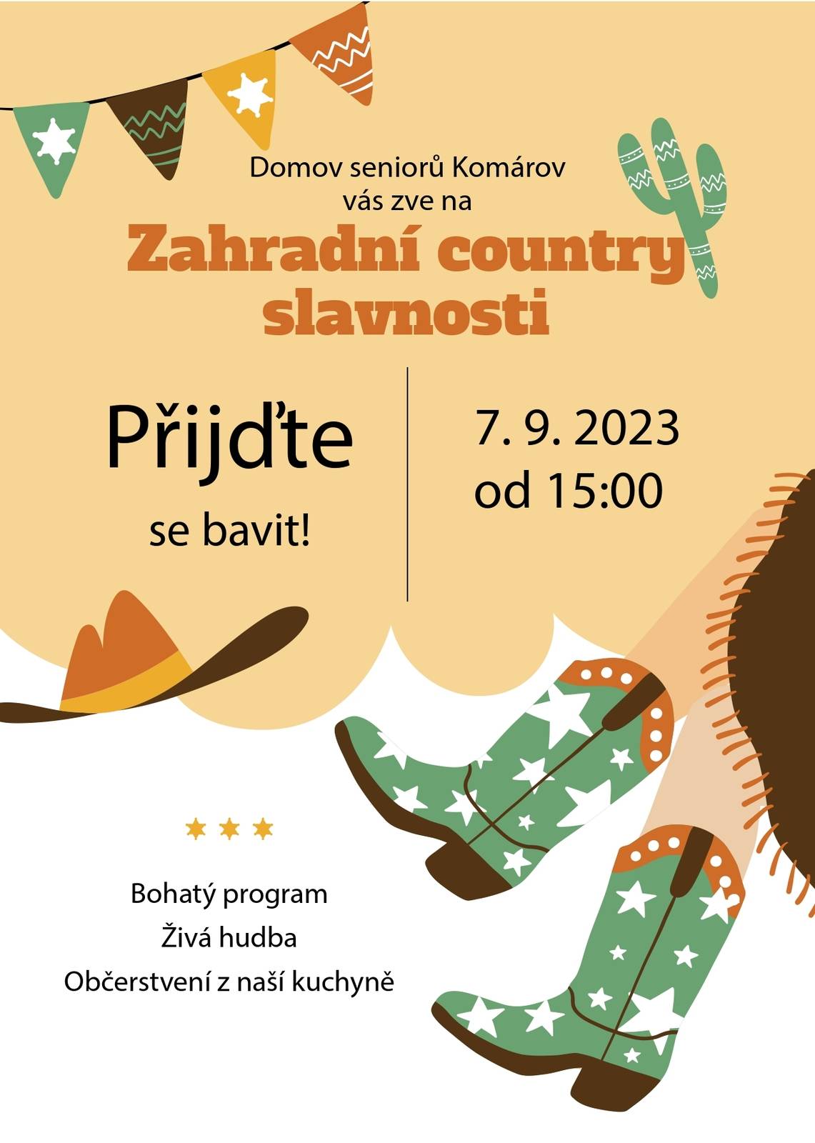Zahradní country slavnosti