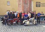 Motocyklový výlet v létě 2023 od Národního technického muzea v Praze do pobočky NTM v Plasích u Plzně se vydařil, i Jawa 500 OHC dojela bez problému.