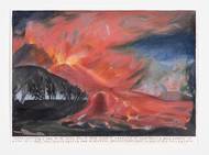 Rinus van de Velde: Unfortunately, I had to be very quick..., 2020, barevná tužka na papíru, 24,2 x 33,1 cm.