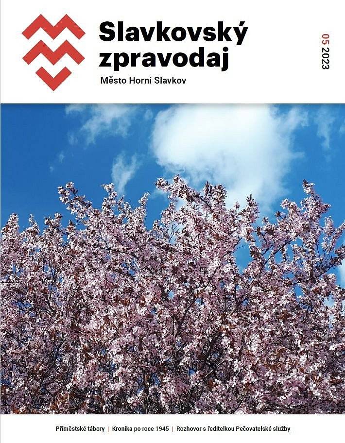 Vážení občané, v příloze Vám zásíláme aktuální vydání Slavkovského zpravodaje na měsíc květen v elektronické podobě.