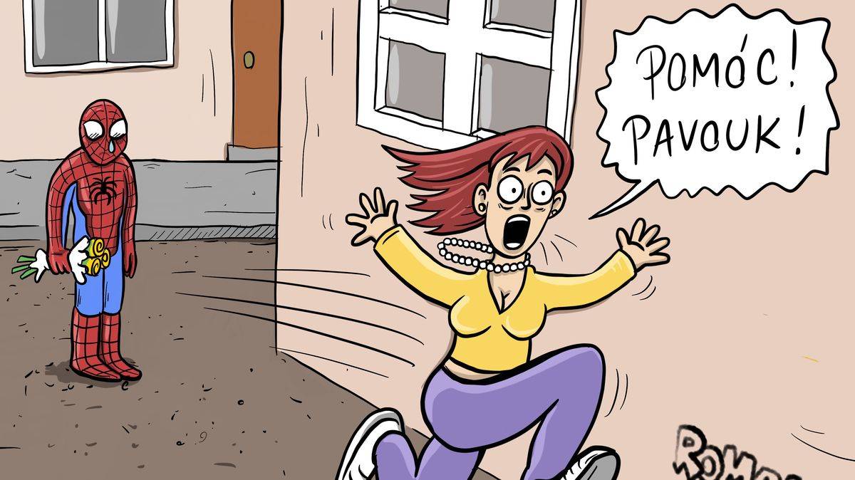 Když se Peter Parker (Spiderman) zamiluje do ženy, která se bojí pavouků…