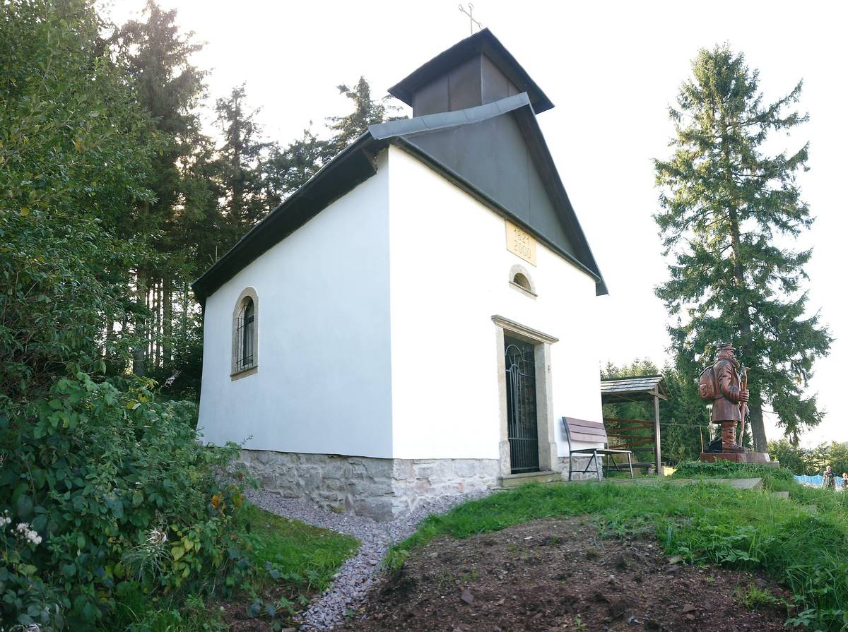 Oprava kapličky za 100 000 Kč.