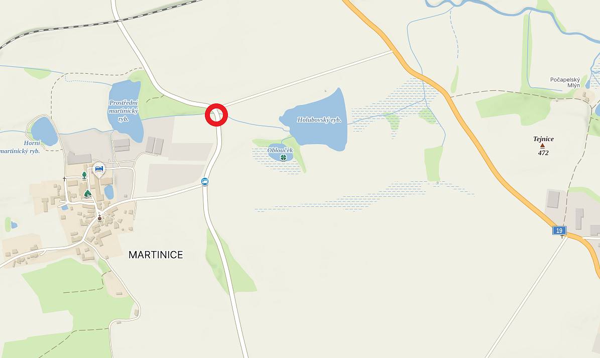 Od dnešního dne 17.6. do 27.6.2024 bude uzavřena silnice č.III/1734 u Martinic z důvodu opravy propustku. Oficiální objízdná trasa vede přes naši drahenickou spojovačku, martinická spojovačka (včetně celé kžitovatky u Martinic) bude neprůjezdná.