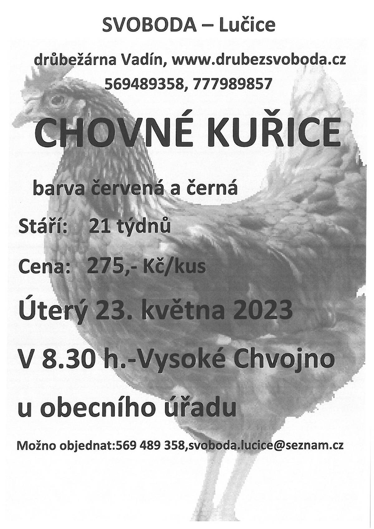 23. 5. 2023 v 8,30 hod.