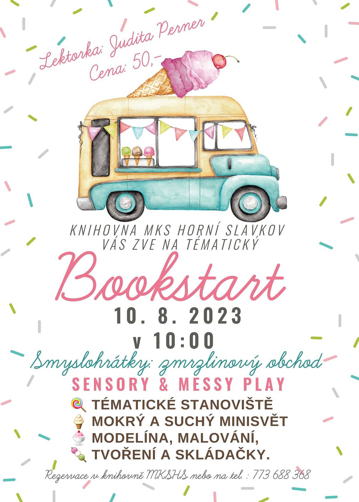 Knihovna MKS HS zve na tématický BOOKSTART