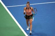 Maria Sakkariová ve čtvrtfinále US Open.