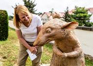 Sochy od Kryštofa Hoška v Litoměřicích.