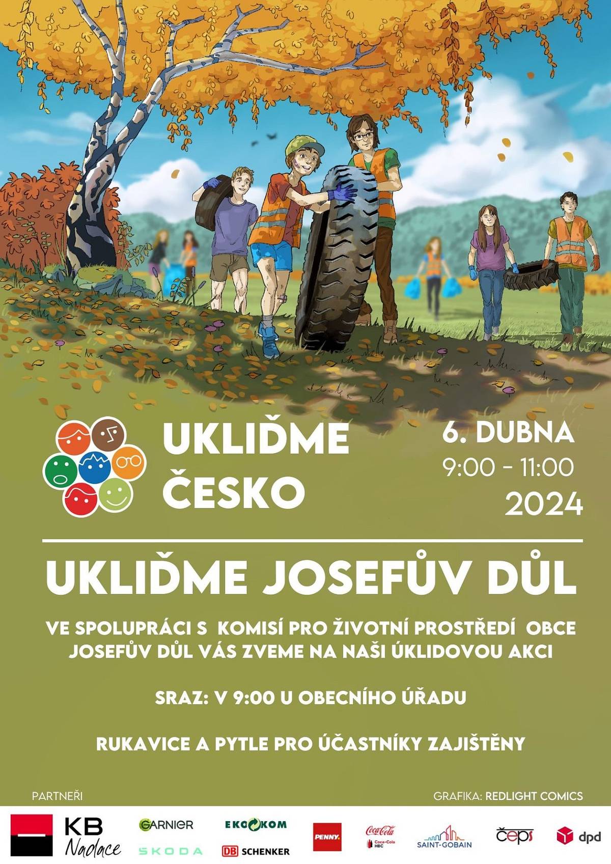 6.4 společnými silami uklidíme problémová místa na území obce.