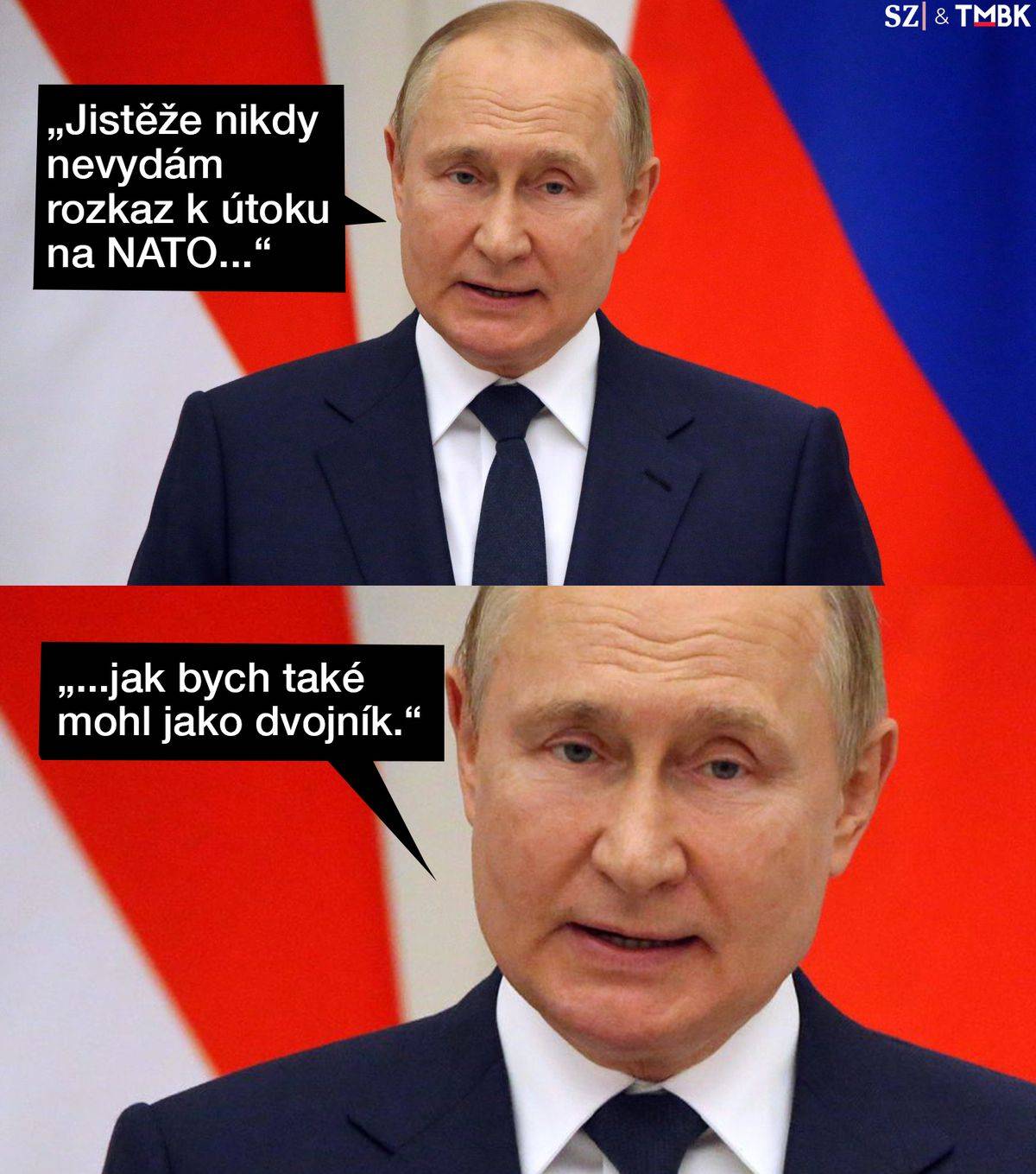 Putinova čtvrteční slova o tom, že nenapadne Česko a Polsko sice nenechávají nikoho v klidu, neboť přesně totéž tvrdil o Ukrajině. TMBK pro Seznam Zprávy vypátral pravý důvod, proč údajně neporuší naši územní integritu.