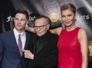 King byl také otcem dalších tří dětí. Na snímku se synem Cannonem.