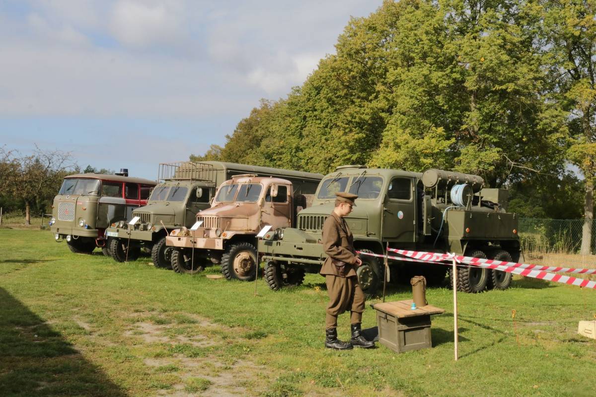 Ve Vojenském skanzenu Smečno mají několik modelů Pragy V3S.