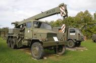 Autojeřáb na podvozku Pragy V3S