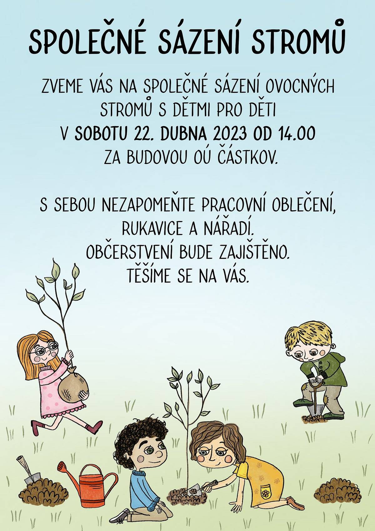 Společné sázení stromů