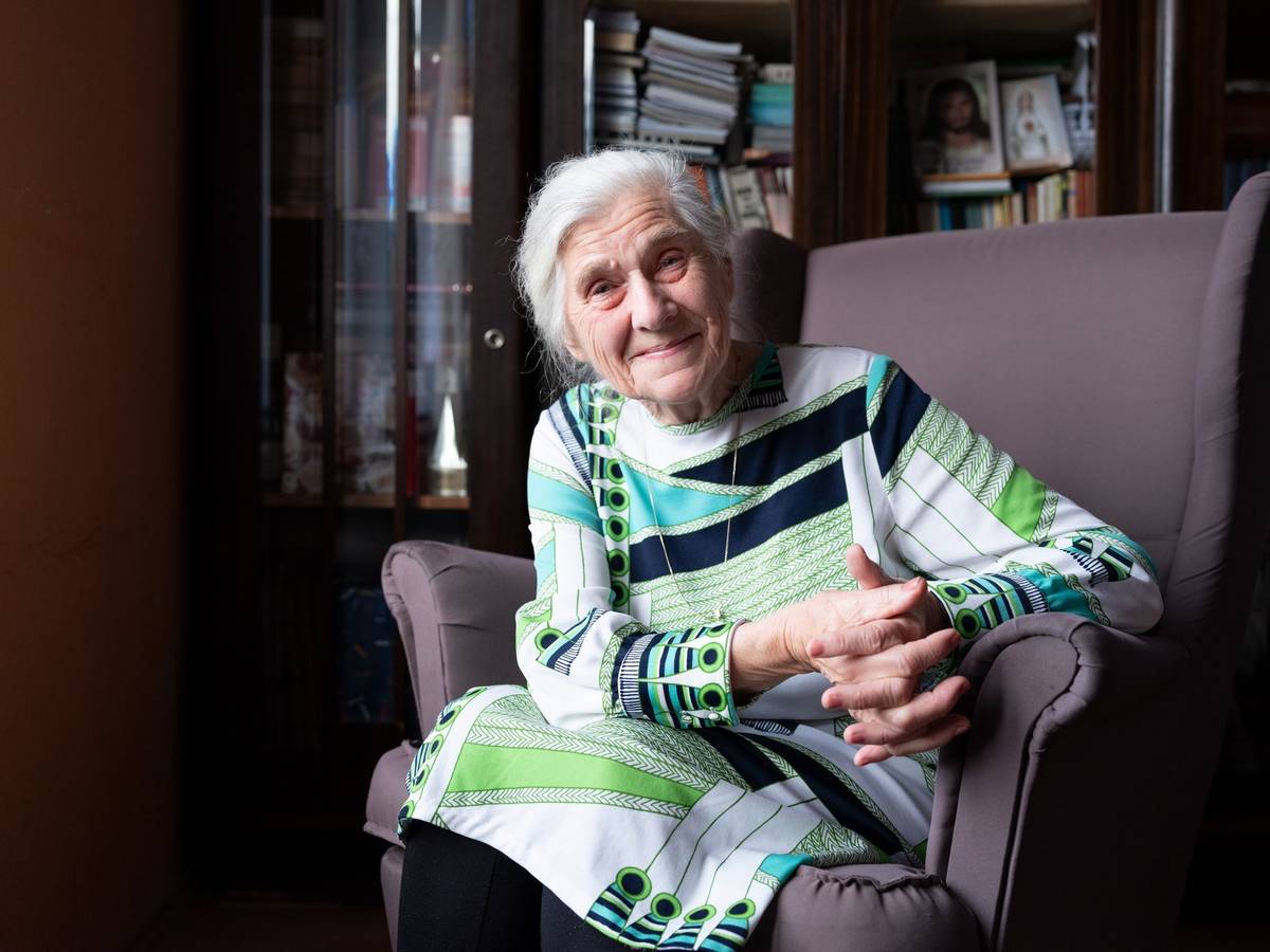 Mária Šidová s kamarádkou v 50. letech.