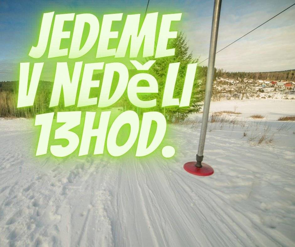 Počasí přeje zimním sportům. V neděli 3. prosince od 13 hod. pojede vlek. Vemte čaj do termosky, dospělí mohou přidat něco ostřejšího pro zahřátí, lyže, snowboardy a přijďte zahájit zimní sezónu. 
Pozor ! ! !   Provoz vleku je prozatím zajištěn jen na tuto neděli, o dalším provozu Vás budeme informovat.