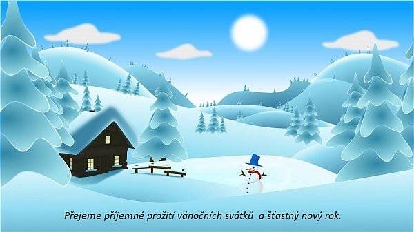 Příjemné prožití vánočních svátků plných pohody, lásky a klidu, do nového roku hodně zdraví a štěstí přeje zastupitestvo obce Vejvanov.