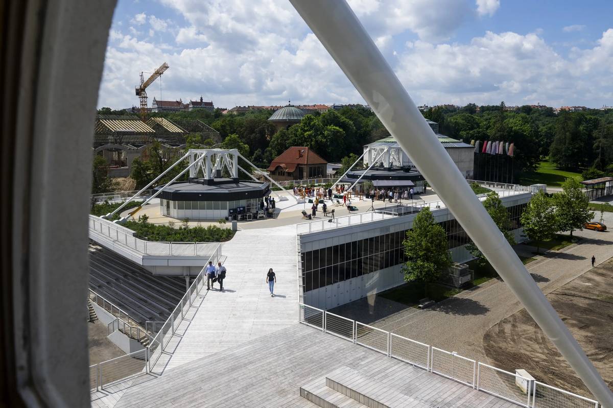 Nově otevřené Křižíkovy pavilony