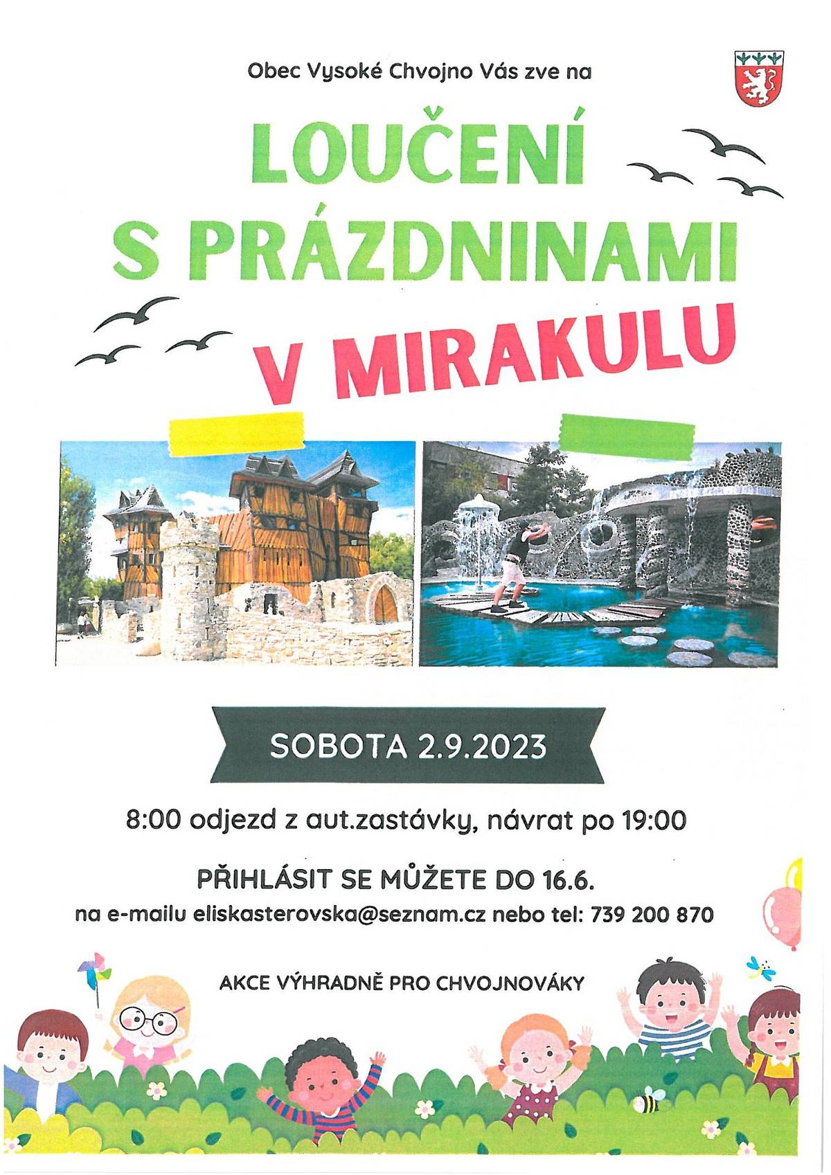 akce pro děti z Vysokého Chvojno