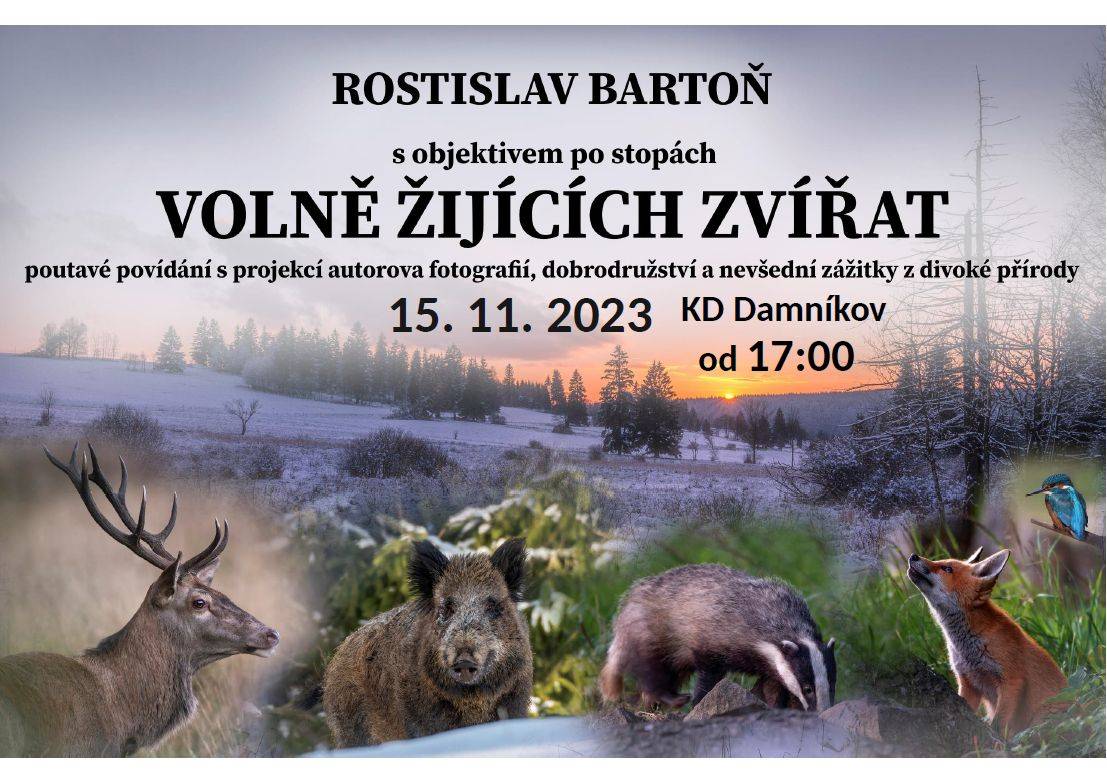 Poutavé povídání s projekcí autorova fotografií...