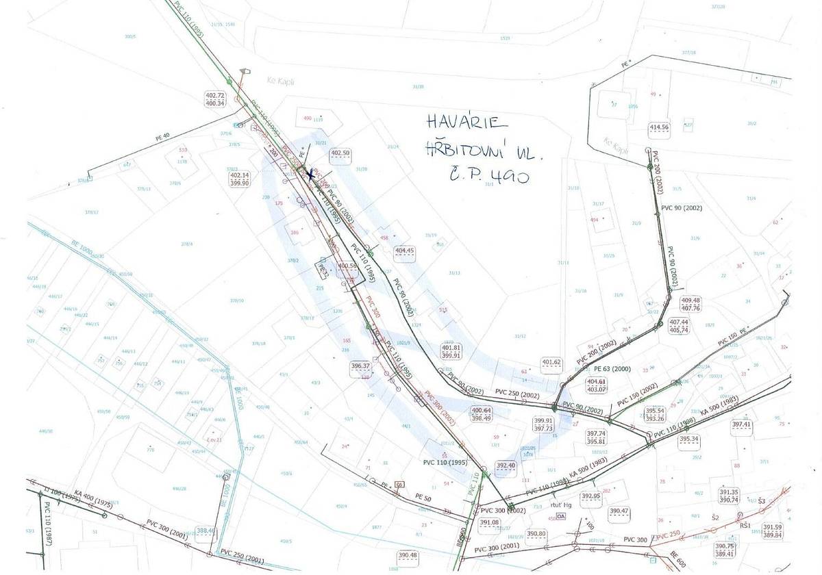 Z důvodu havárie na vodovodu v Chlumčanech v ul. Hřbitovní u čp. 390 dojde v úterý 6.2.2024  k odstávce pitné vody (viz zájmové území) a to v době 9:30 - 13:00 hod. Po obnovení dodávky pitné vody může dojít k přechodnému zakalení. Děkujeme za pochopení.