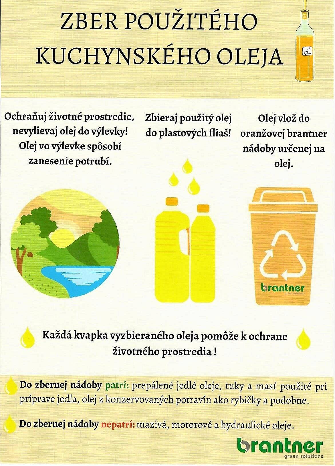 Milí občania,
zajtra 24.05.2024 (piatok) je naplánovaný zber jedlých olejov a tukov. Zber jedlých olejov a tukov sa uskutočňuje ( každé dva mesiace) z určeného miesta. (priestor za kultúrnym domom). Je to minimálny - zákonom ustanovený interval. Obec Rudlov Vás prosí, aby ste olej doniesli do 8.00 hod. Občania zbierajú jedlé oleje a tuky do PET fliaš, ktoré prinesú priamo k vozidlu – oleje a tuky sa neprelievajú.


obec Rudlov