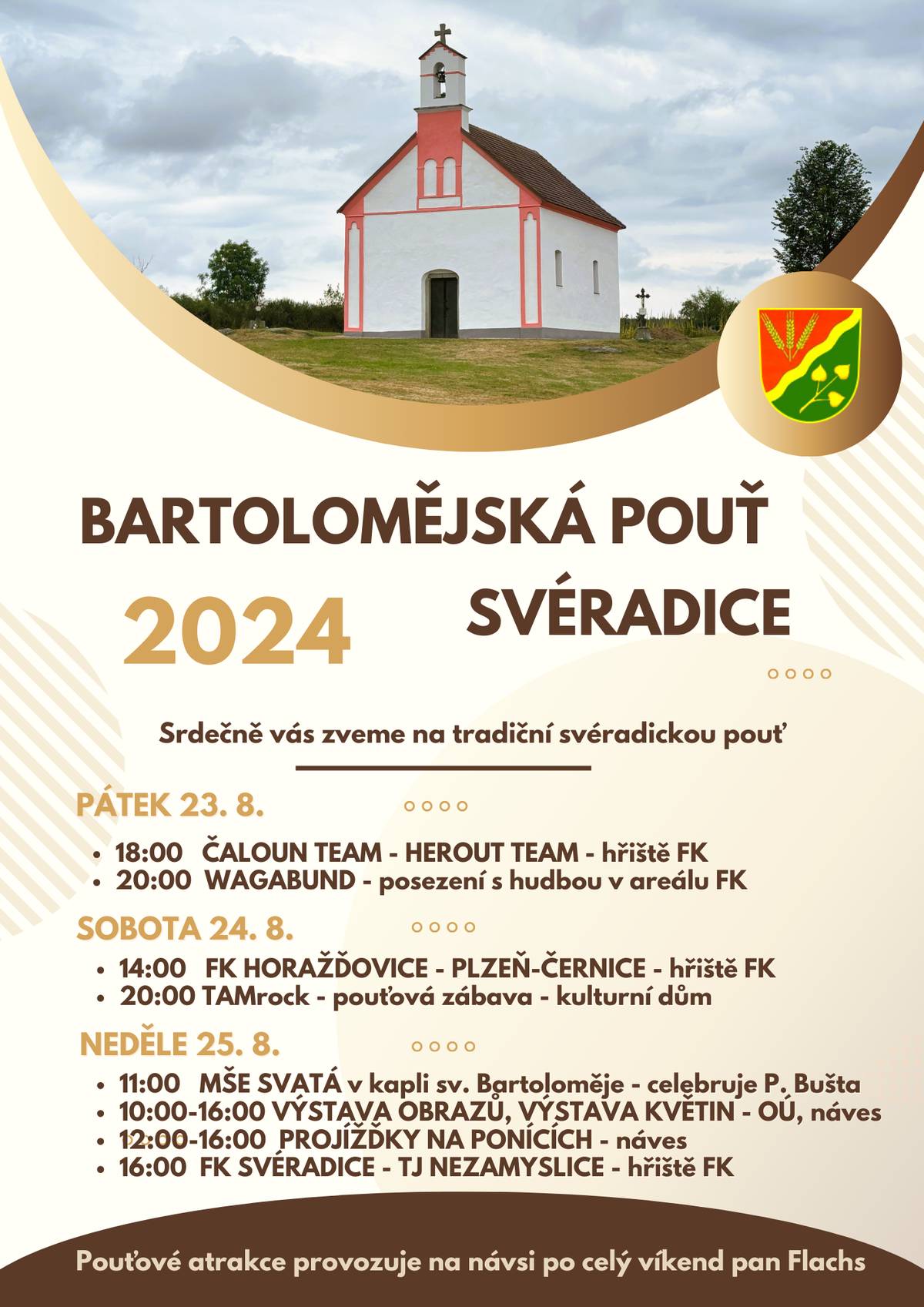 Pozvánka na Bartolomějskou pouť