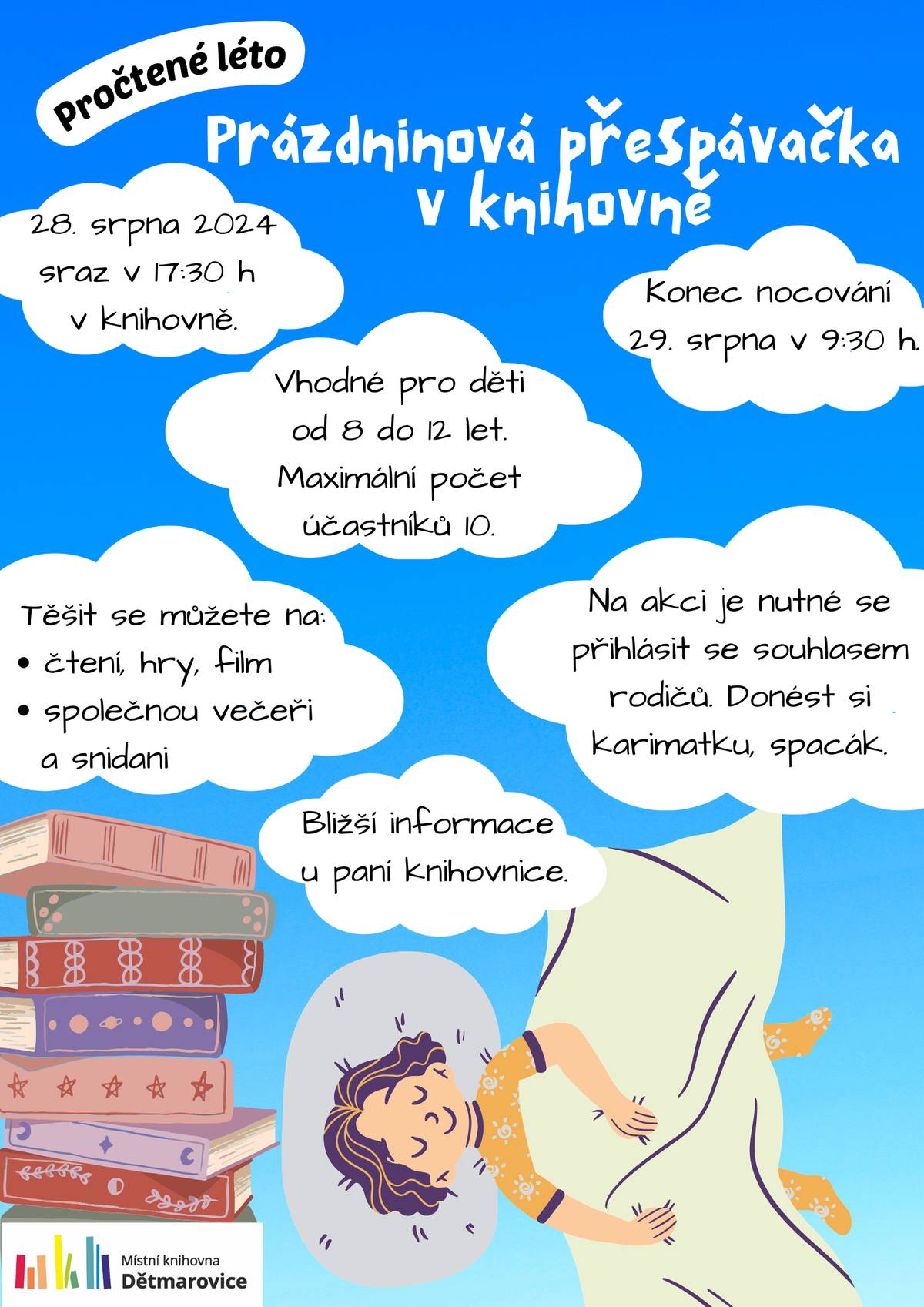 28. srpna 2024 sraz v 17:30 hod. v knihovně